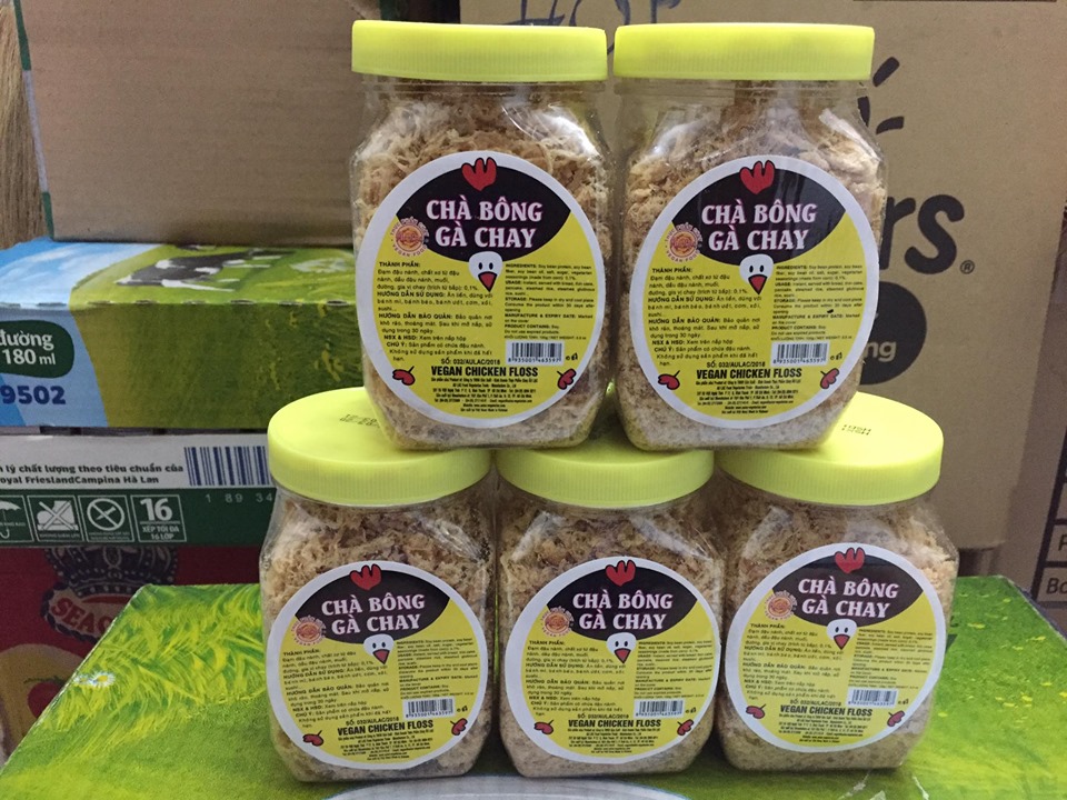 [HCM]Chà Bông Gà Chay Âu Lạc - Hủ 100g