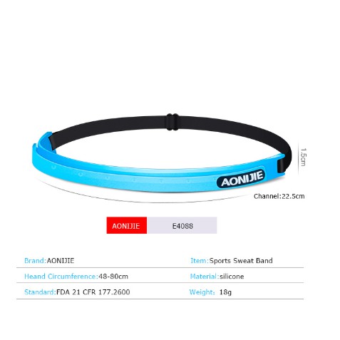 Băng chặn mồ hôi trán AONIJIE E4088