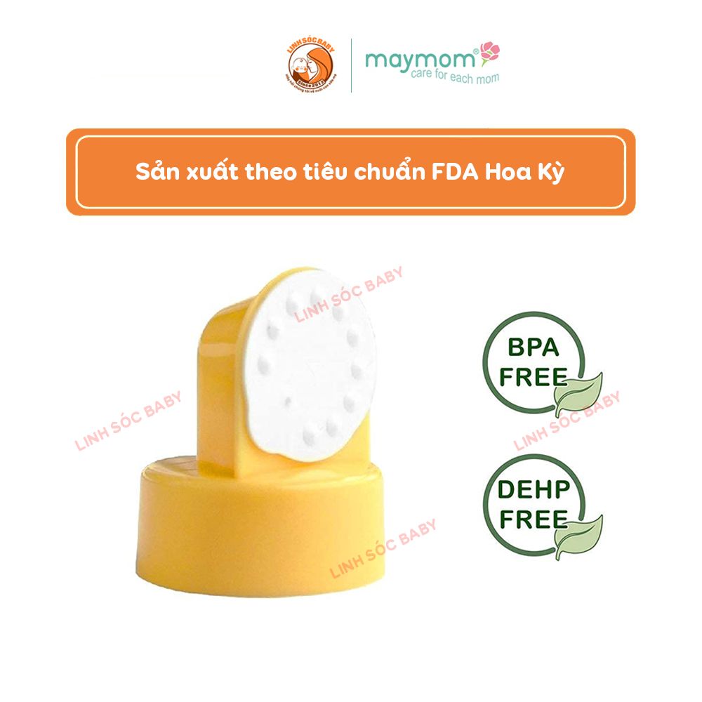 Van Máy hút sữa Maymom 4 van vàng 6 van trắng