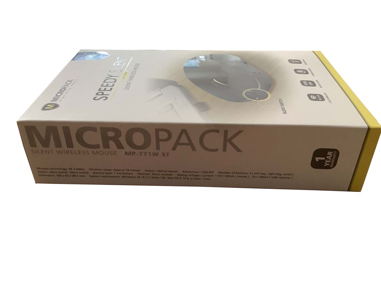 Chuột máy tính không dây Micropack MP-771W ST