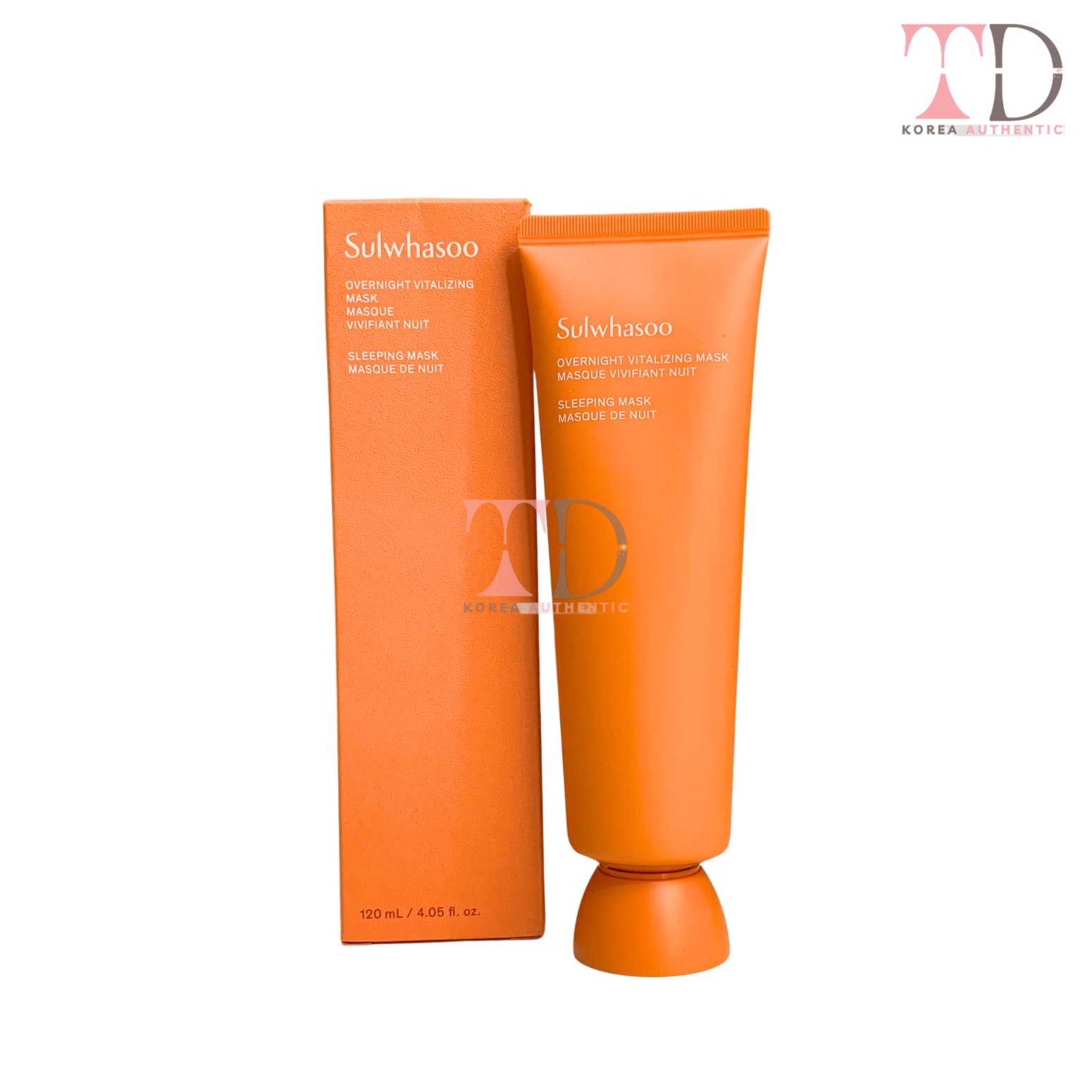 Mặt Nạ Ngủ Dưỡng Ẩm Và Làm Sáng  Sulwhasoo Overnight Revitalizing Mask 120ml Full size tloskorea cũ