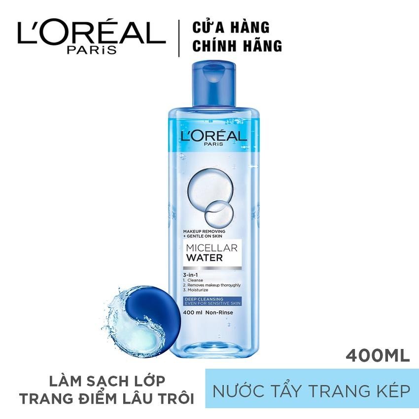 Nước Tẩy Trang L'Oreal Paris Micellar Water 400Ml