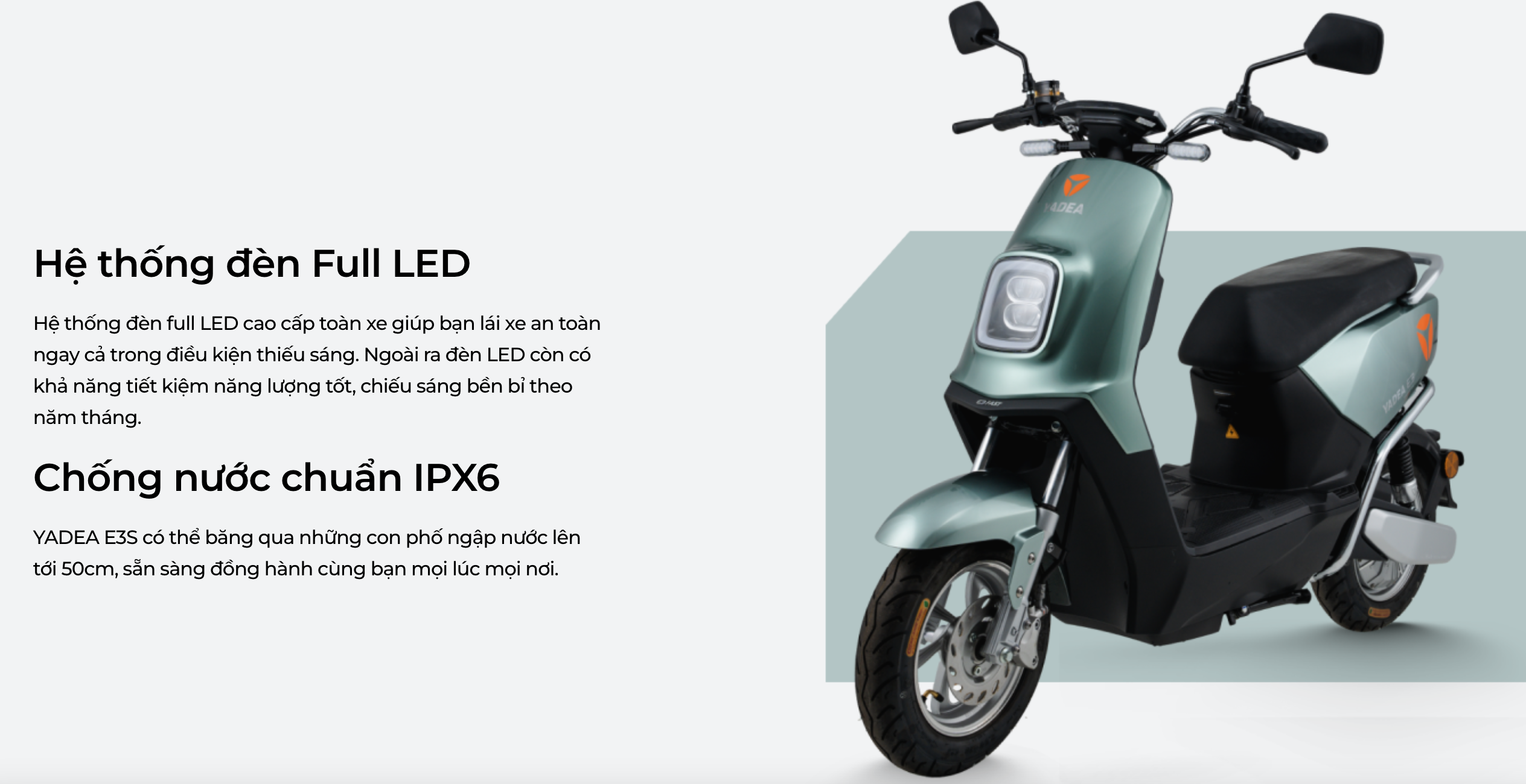 Xe Máy Điện YADEA E3S