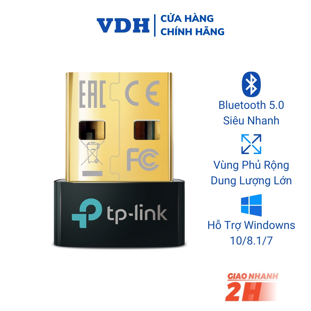 Usb bluetooth 5.0 TP-Link bộ chuyển đổi USB Nano cho pc máy tính - TP-Link UB500