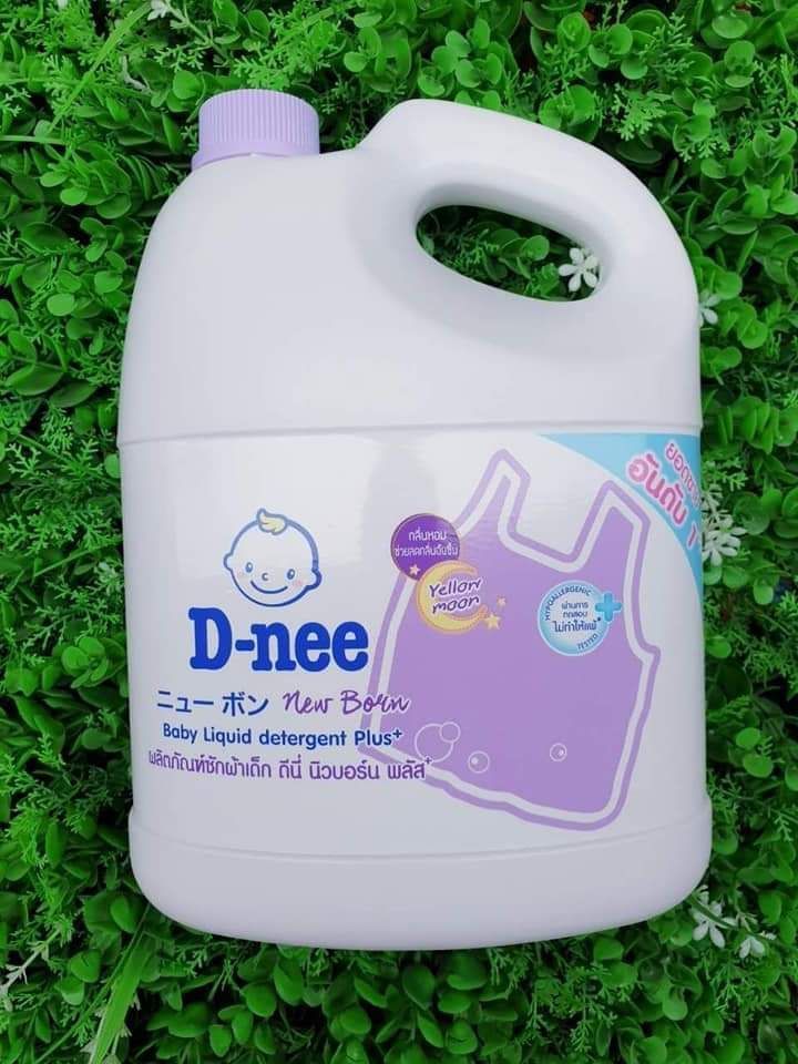[HCM]NƯỚC GIẶT XẢ D NEE 3000ML THÁI LAN (MÀU TÍM)