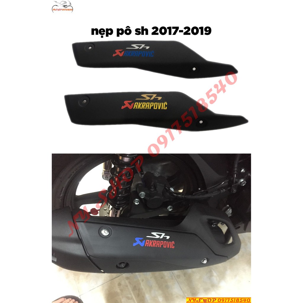 🔧thanh nẹp pô thay thế nẹp inox sh 2017-2019🔧