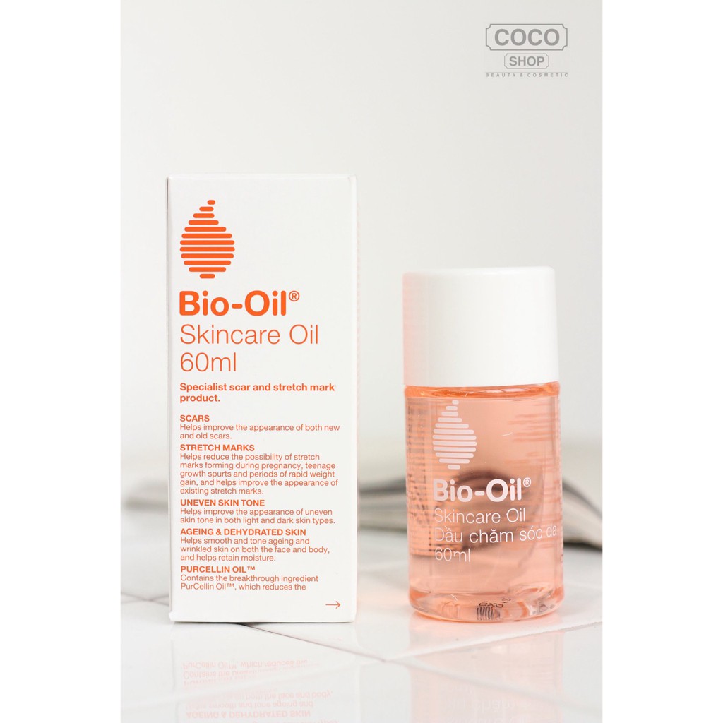 Bio Oil giúp mờ sẹo và giảm rạn da hiệu quả