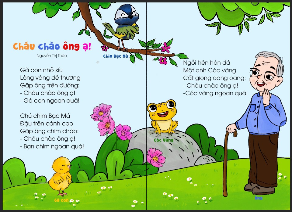 Thơ Cho Bé Học Nói - Bìa Cứng