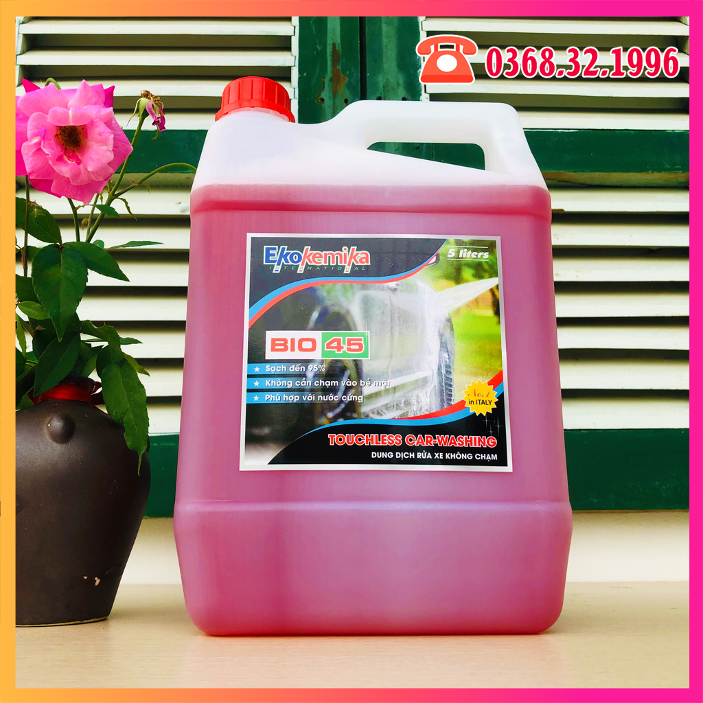 Nước rửa xe không chạm Bio45 - 5L