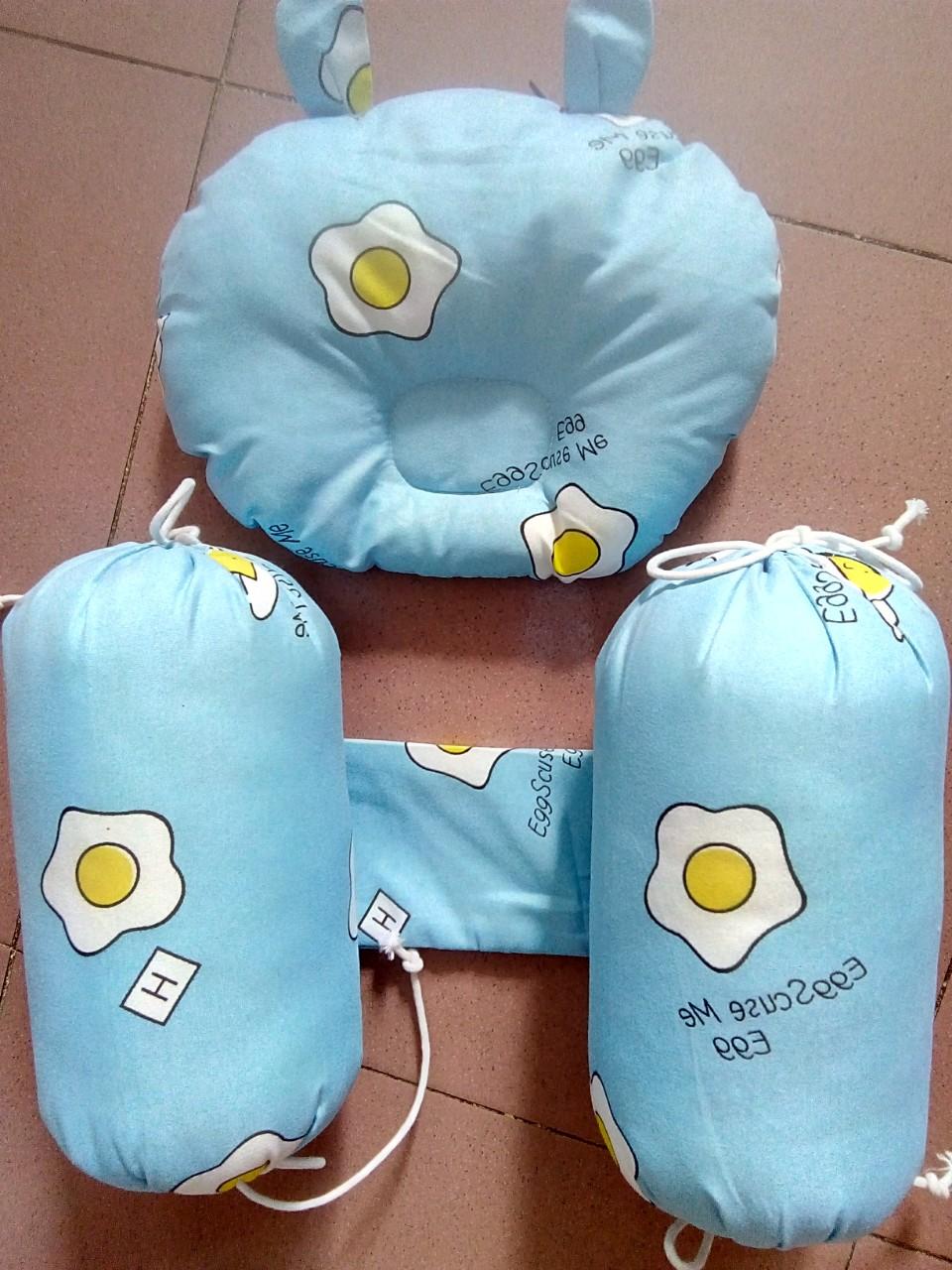 Bộ gối chặn cho bé sơ sinh