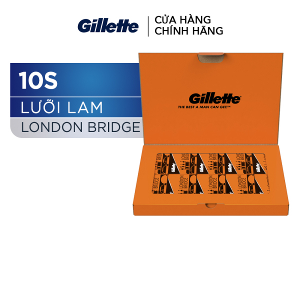 Lưỡi Lam GILLETTE London Bridge - hộp 10 cái giá rẻ
