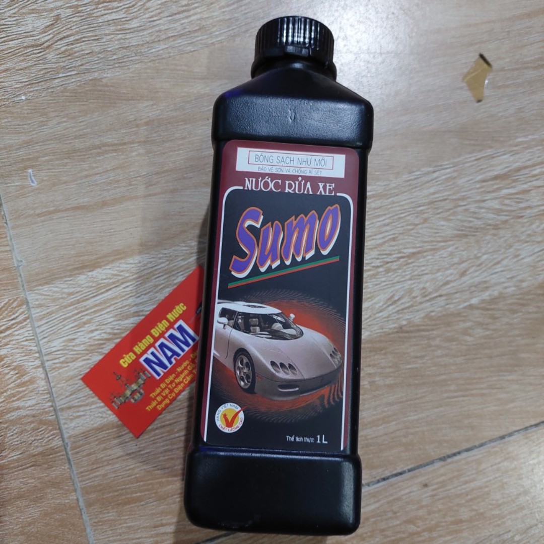 [HCM]Nước rửa xe cao cấp SUMO Wash & Wax 1 Lít
