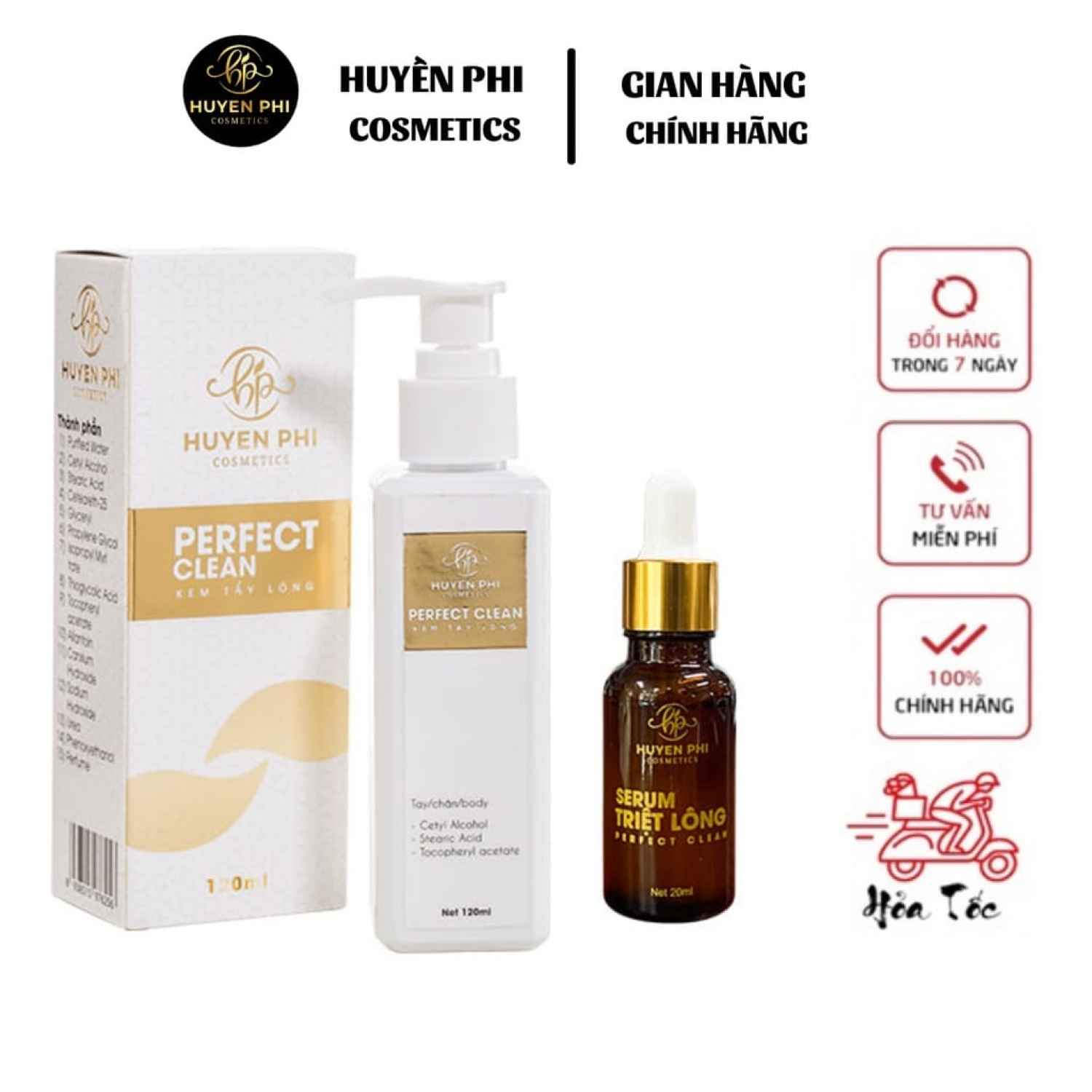 Combo kem tẩy lông, serum triệt lông vĩnh viễn huyền phi, triệt lông na'ch, triệt lông vùng kín, triệt lông tay chân , triệt lông bụng, triệt lông tận gốc