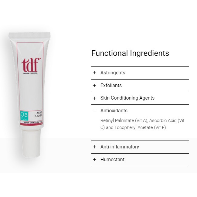 Kem Chấm mụn gom cồi mụ n thần tốc ACNE E RASE TDF