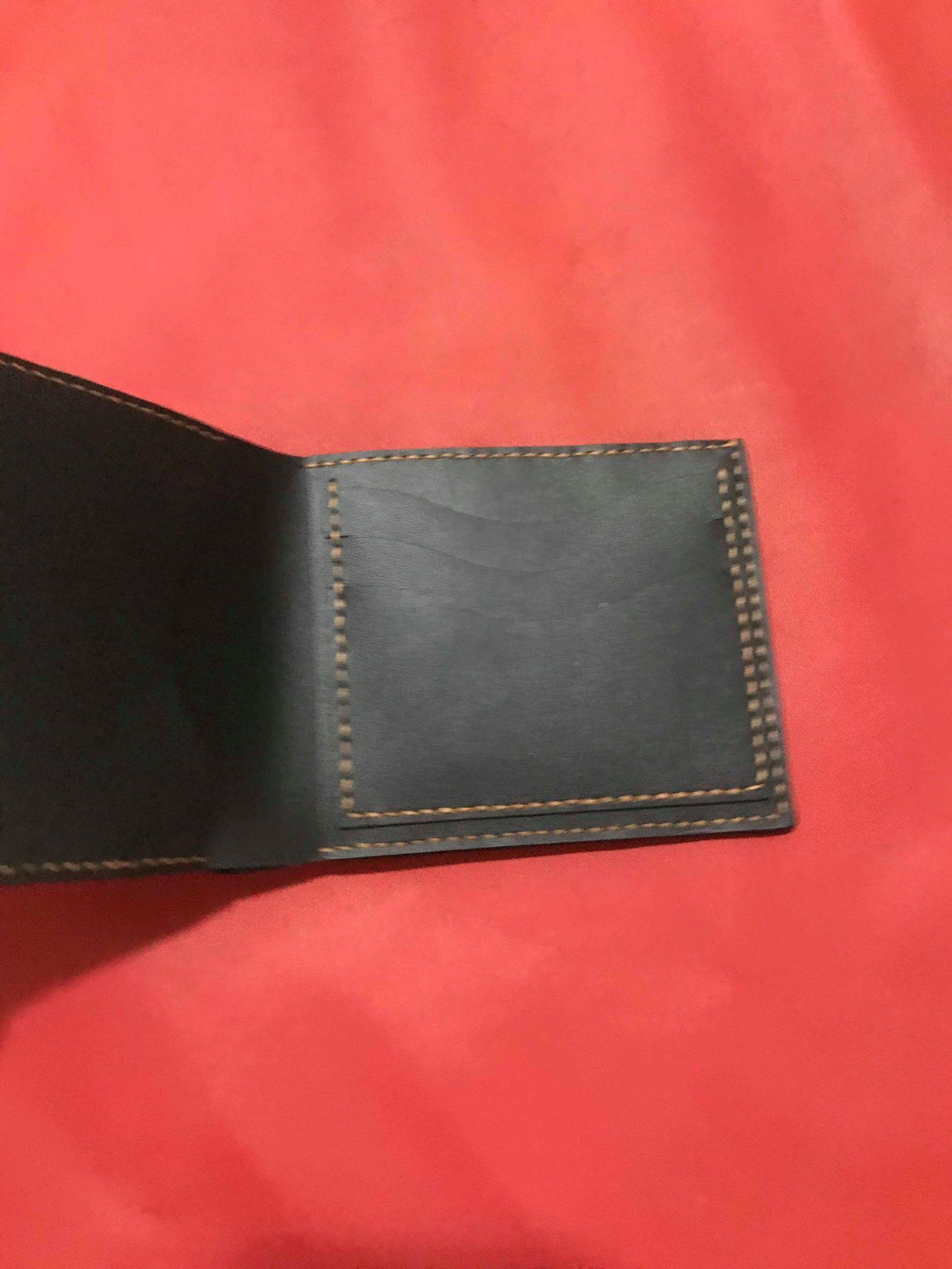 VÍ NAM GIẤU TIỀN DA BÒ THẬT HANDMADE