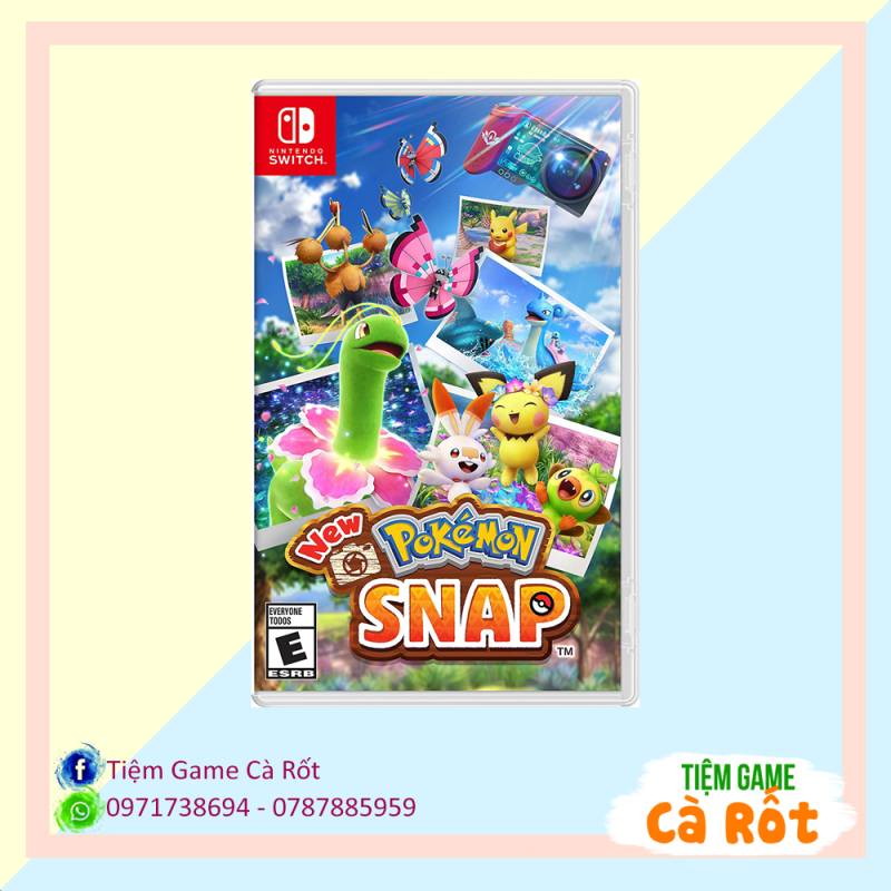 [2nd] NEW POKEMON SNAP - Băng game cho máy Nintendo Switch