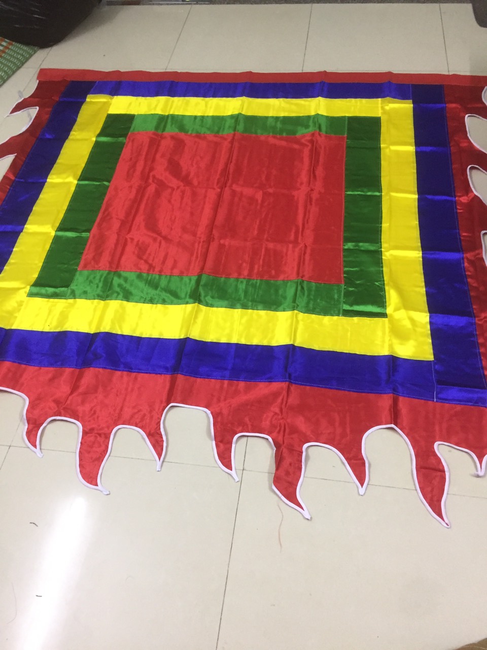 Cờ Ngũ Sắc - Cờ Thần Loại 2x2m