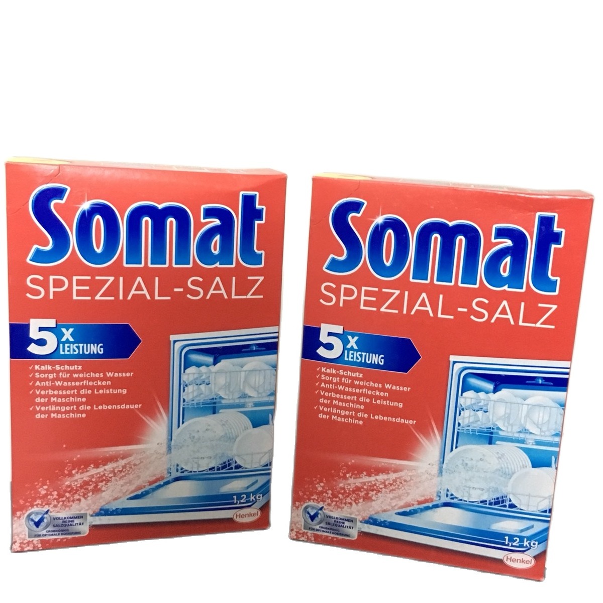 Combo 02 muối rửa chén cho máy Somat Special Salt 1.2kg ( ĐỨC )