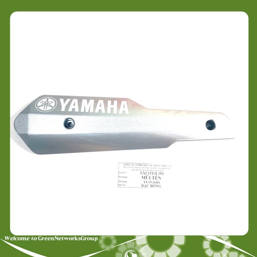 Ốp che pô mũi tên Gắn Exciter 150 Greennetworks