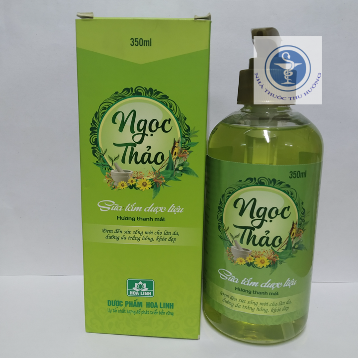 Sữa tắm dược liệu Ngọc Thảo chai 350ml