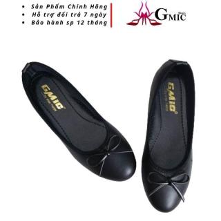 Giày búp bê mũi tròn nơ nhỏ xinh cao cấp êm chân big size hàng chính hãng GMIC- NBB001-3 thumbnail