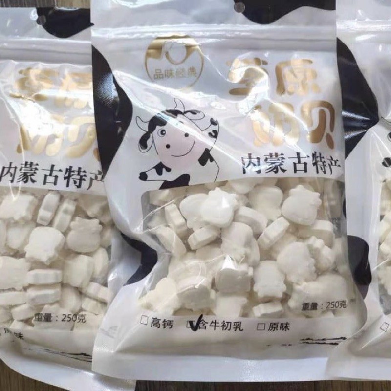 [COMBO 2 GÓI] KẸO SỮA BÒ NON VIÊN NÉN 250GR (90-100 viên)
