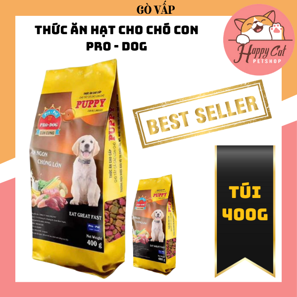 [400G] Hạt Pro Dog Puppy Thức Ăn Hạt Cho Chó Con