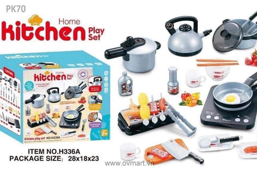 Bộ Đồ Chơi Nấu Ăn 36 Món KITCHEN