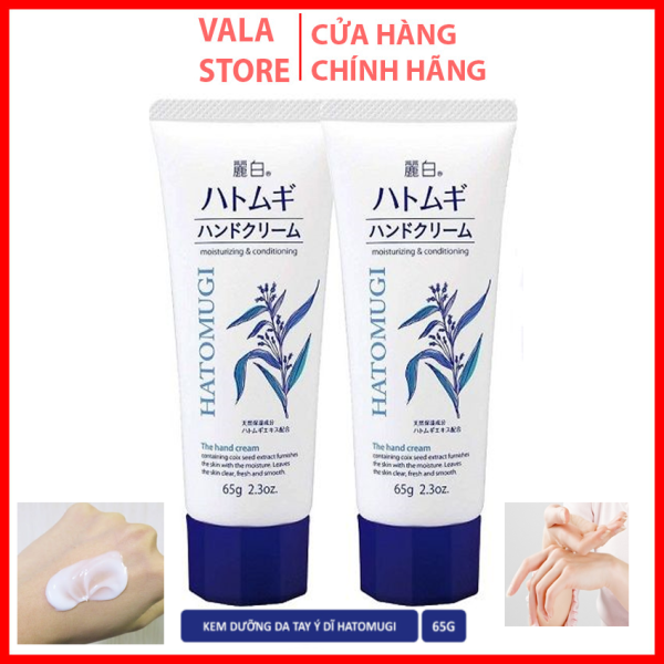 [65g] Kem Dưỡng Da Tay Hatomugi Moisturizing & Conditioning The Hand Cream giá rẻ