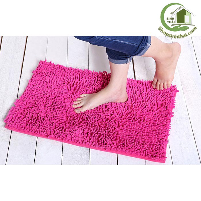 [HCM][35cm x 50cm] Thảm lau chân san hô sợi lớn siêu thấm cao cấp (màu ngẫu nhiên)