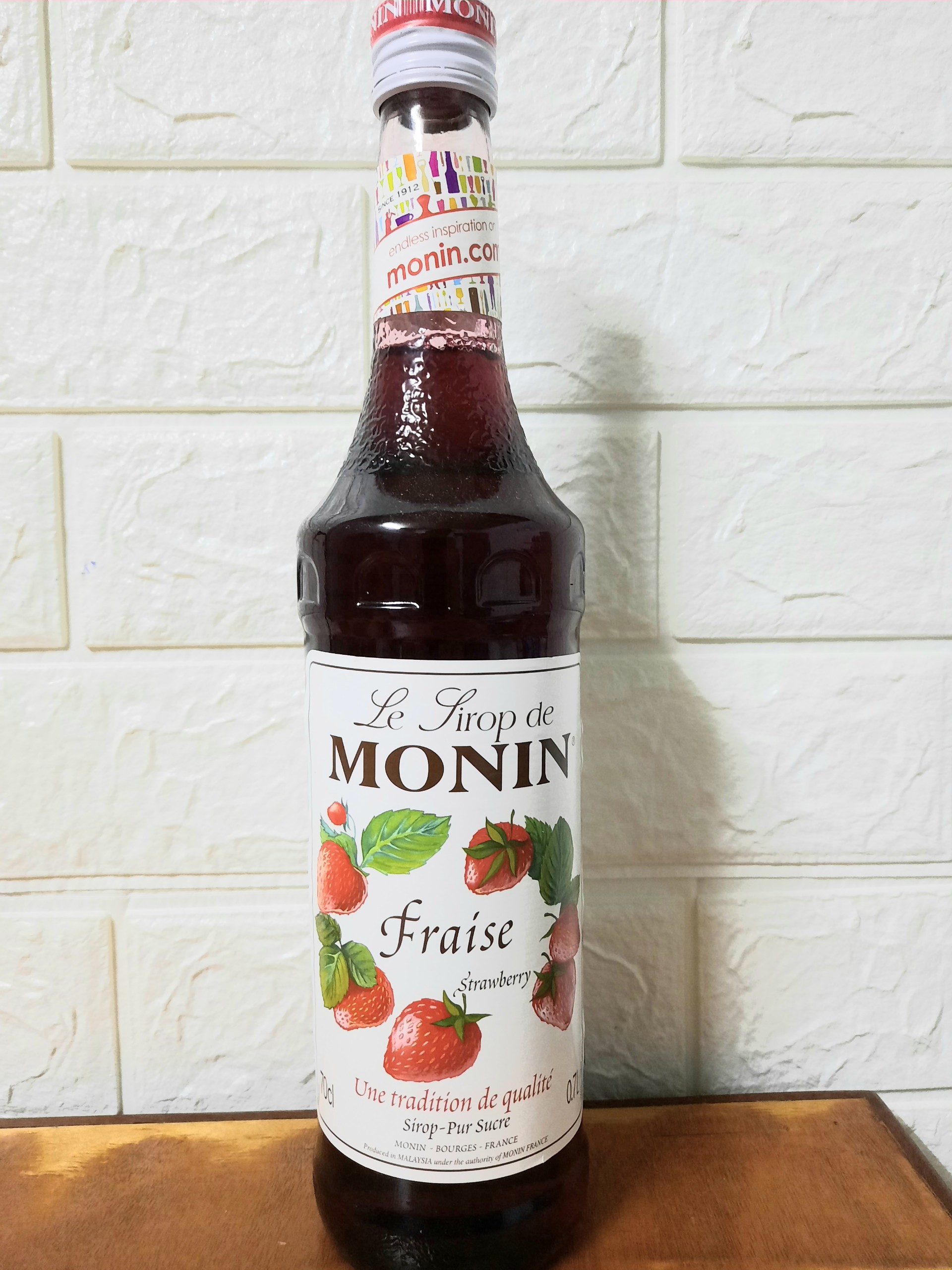 Siro Monin vị Dâu 700ml