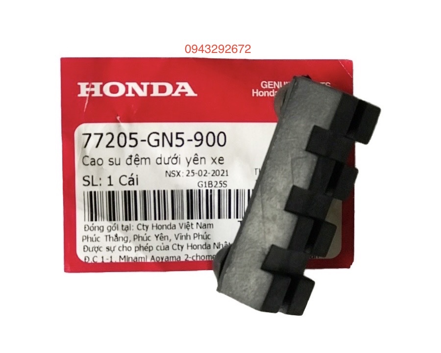 Cao su đệm dưới yên xe dream 100 honda