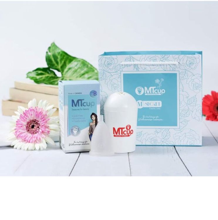 Cốc nguyệt san MTcup Canada +cốc tiệt trùng