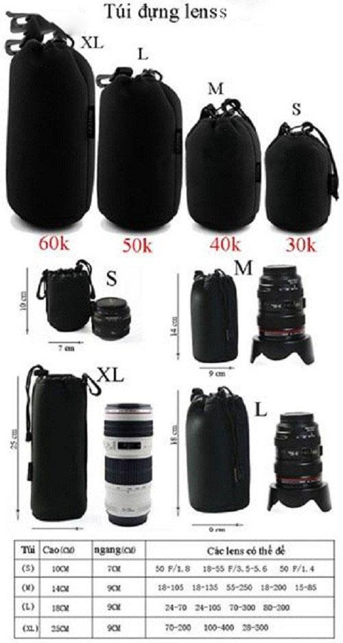 [HCM]TÚI ĐỰNG LENS MATIN