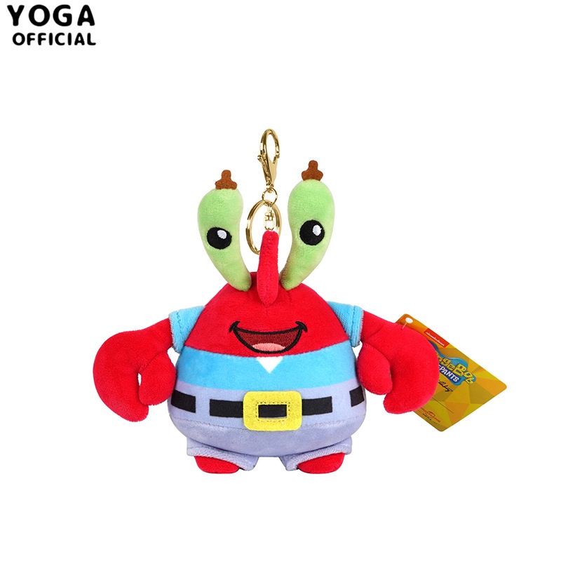 Búp Bê Nhồi Bông Hình SpongeBob SquarePants Patrick Star Treo Móc Khóa Cho Bé