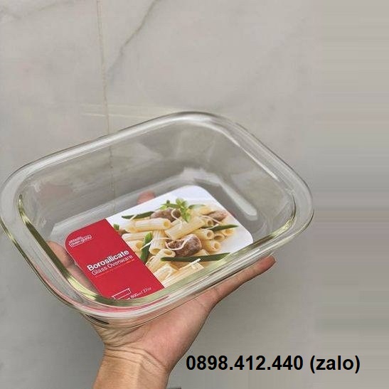 [HCM]khay thủy tinh lock&lock 0.8L - khay thủy tinh lock&lock