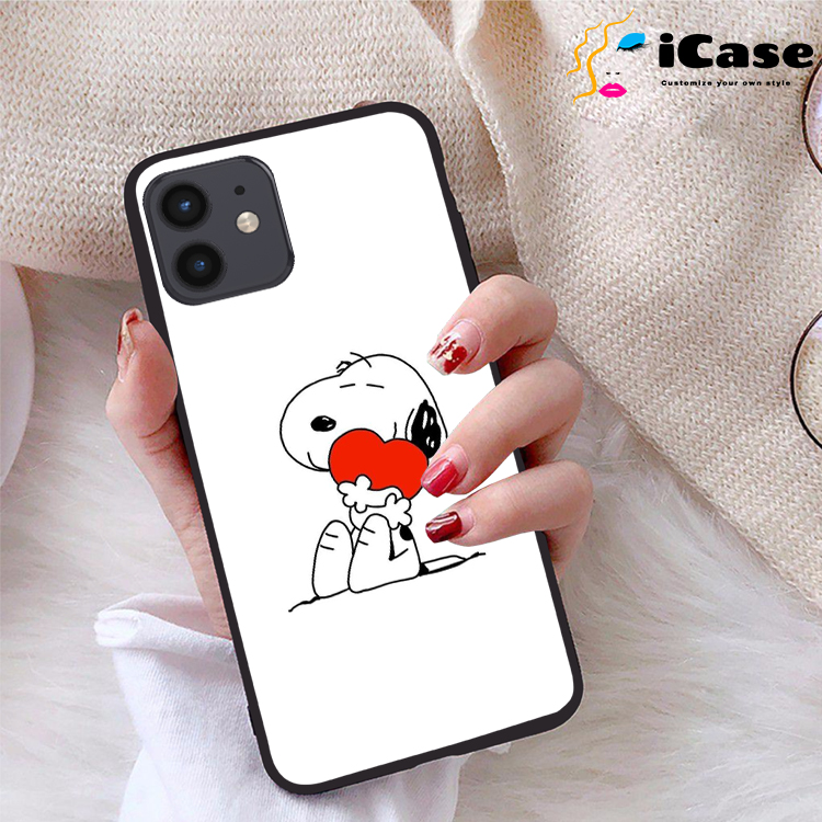 Ốp lưng iPhone 12 viền dẻo TPU BST Snopy