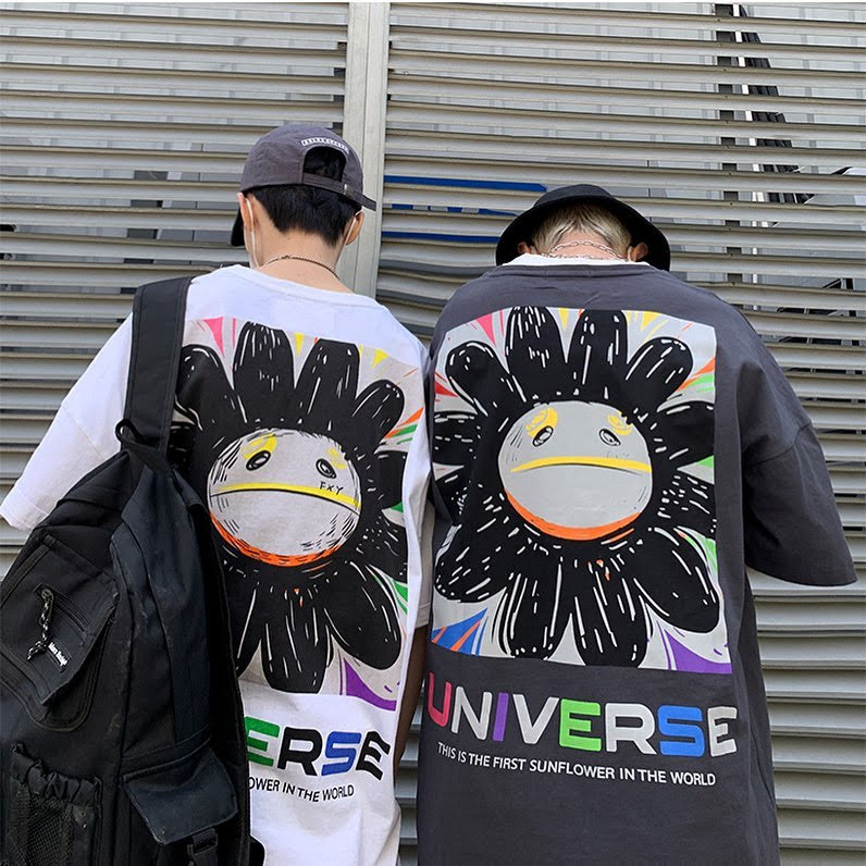 áo thun tay lỡ Universe Unisex