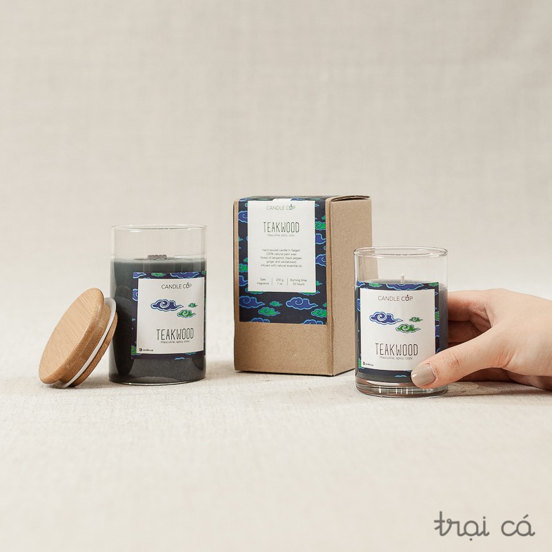 Nến thơm/Candle Cup tự nhiên -100gr