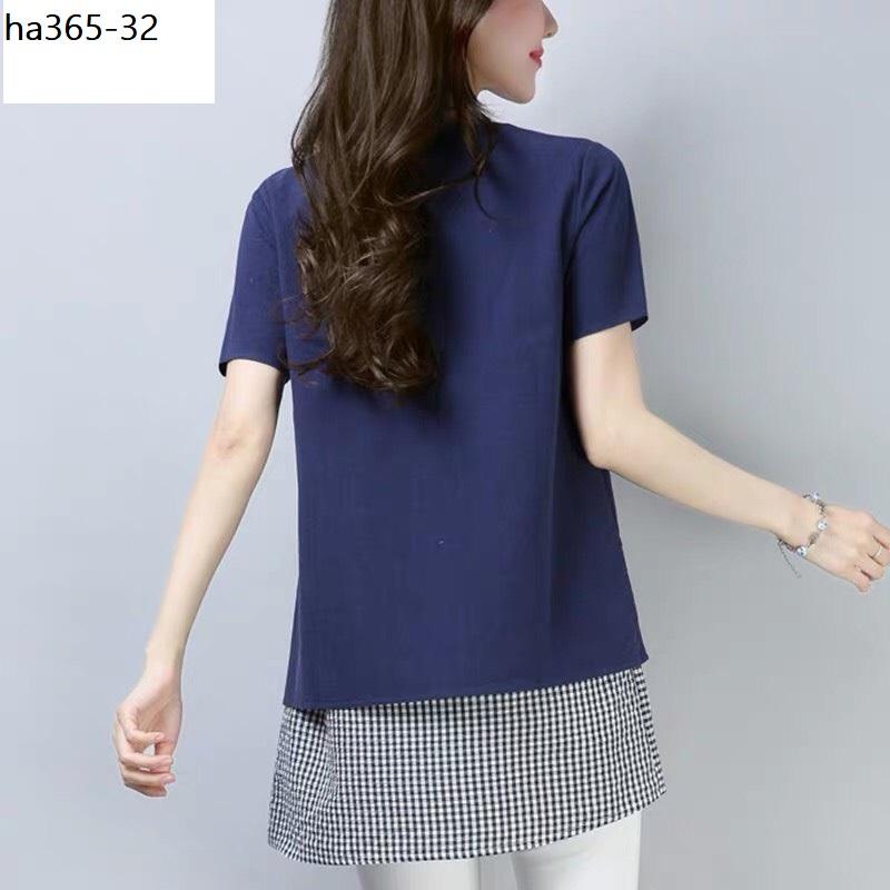 ha365- Áo phom suông phối màu cao cấp