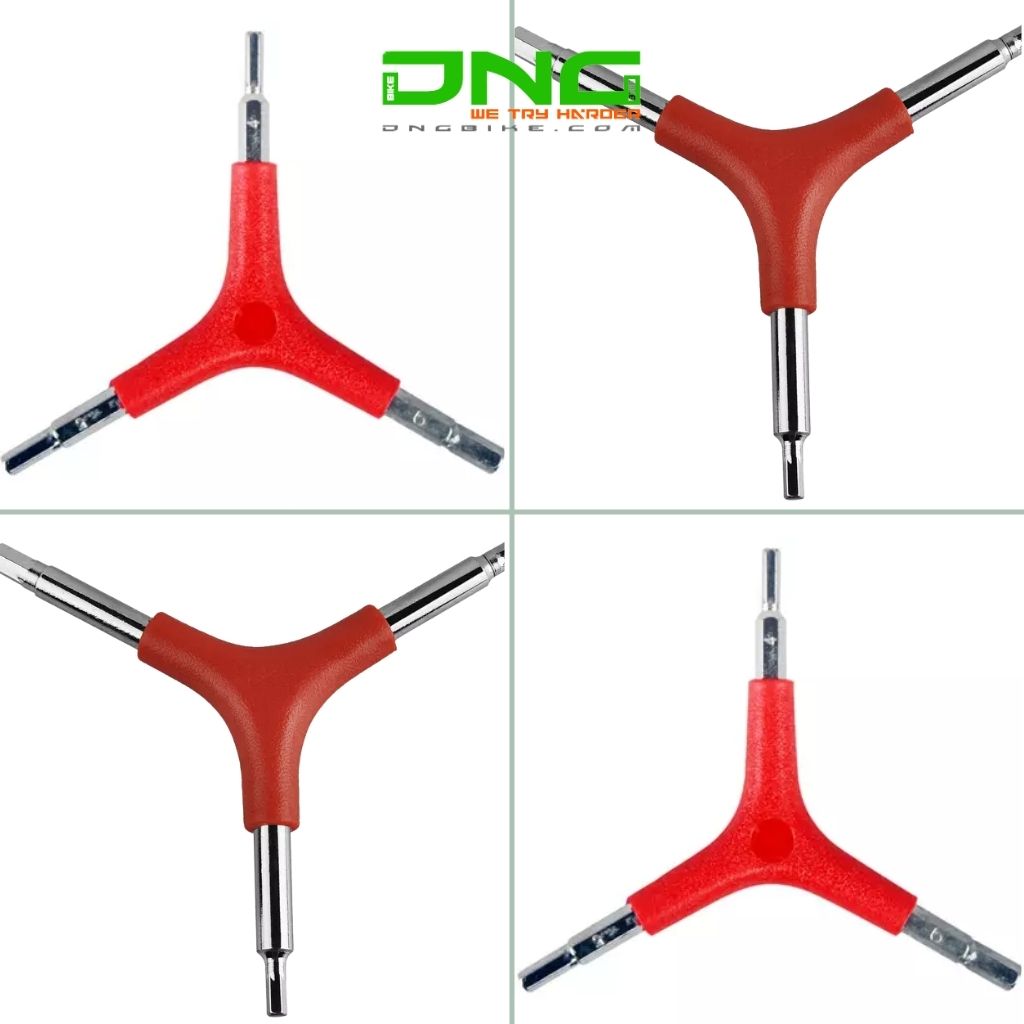 Lục giác xe đạp 3 chấu 4mm 5mm 6mm