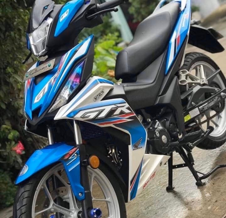Tem rời winner GTR dán xe xanh