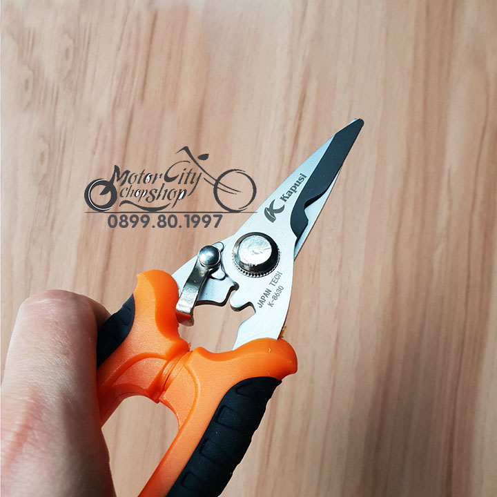 Kéo cắt tỉa cành mũi thẳng KAPUSI nhật bản