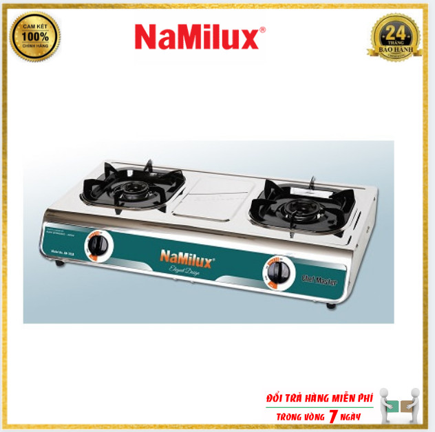[HCM]Bếp ga đôi Namilux 703ASM(Hàng chính hãng)