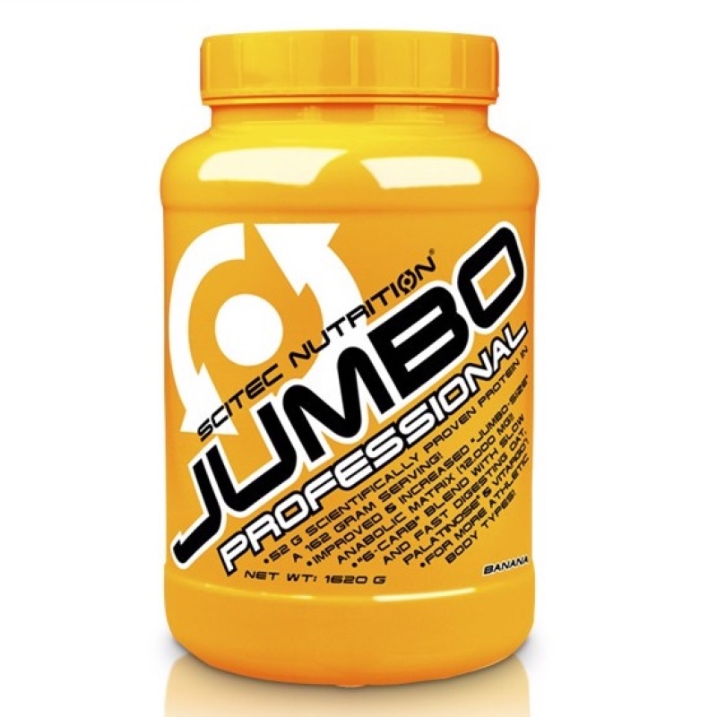 Scitec Jumbo Professional | Tăng Cân Tăng Cơ Cao Cấp 1620G [10 Lần Dùng] - Chính Hãng Muscle Fitness