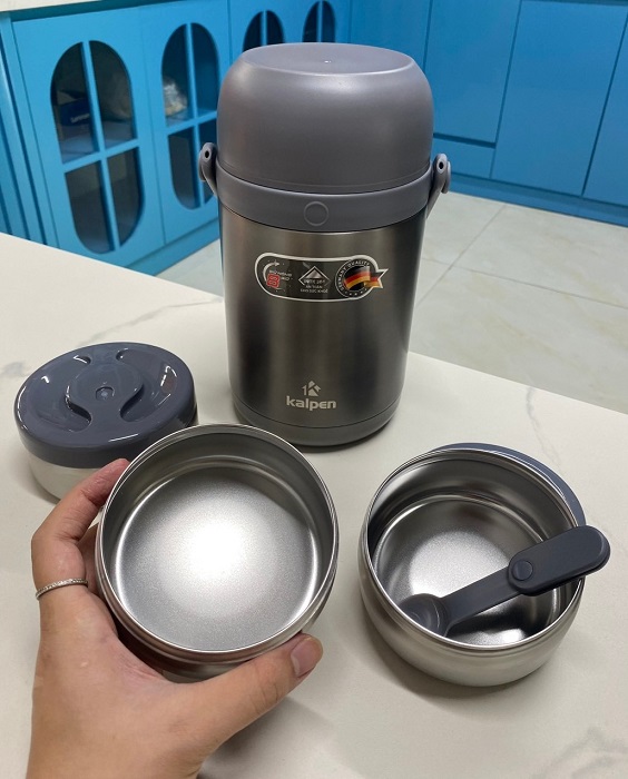 Hộp cơm giữ nhiệt Kalpen 3 ngăn cao cấp