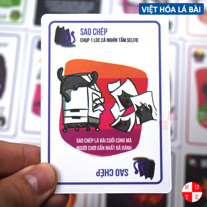 Bộ Mèo Nổ Mở Rộng Boardgame Exploding Kittens Việt Hóa Bán Lẻ 1 Bộ