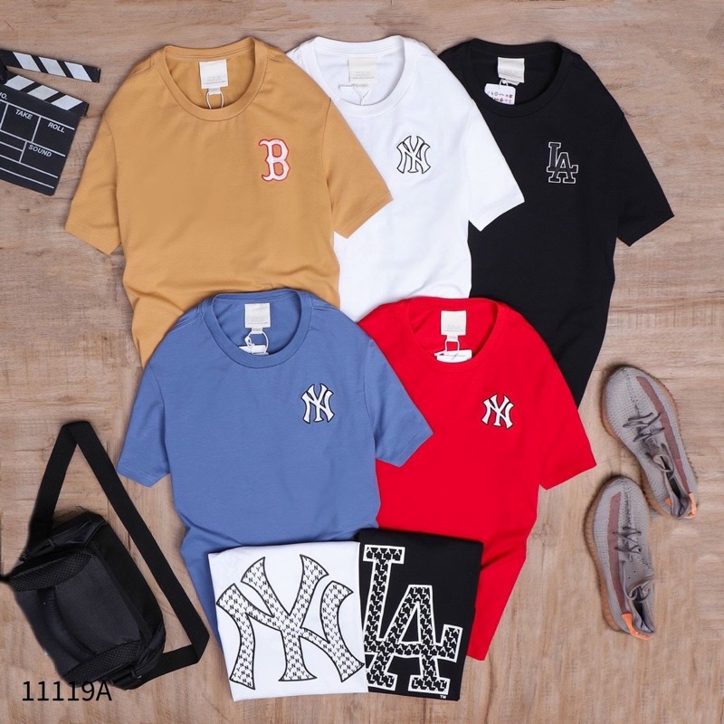 Áo Thun Ml.Bi Cổ Tròn In Logo 5 Màu
