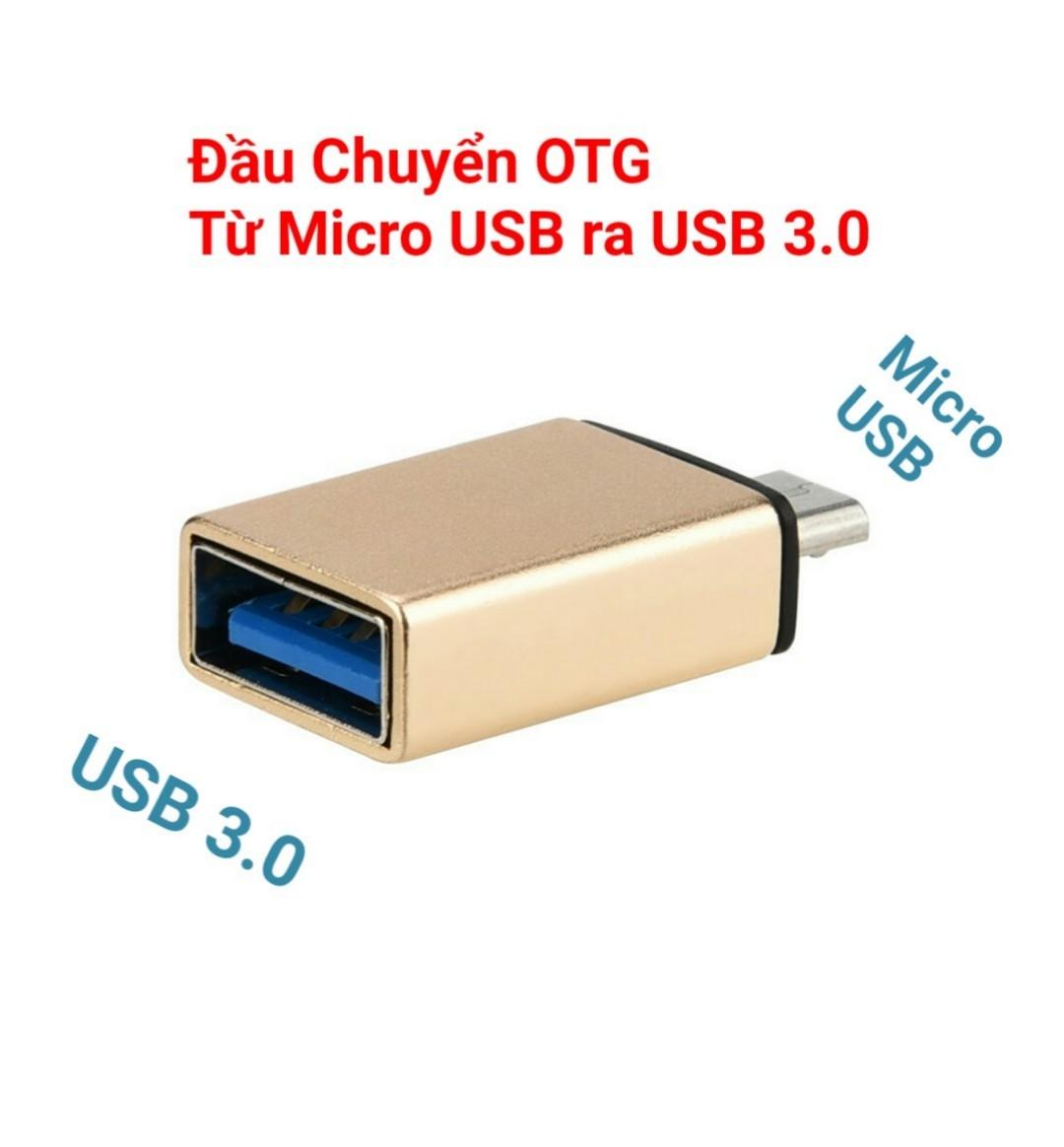 Đầu Chuyển OTG Type-C Và MicroUSB Ra USB 3.0