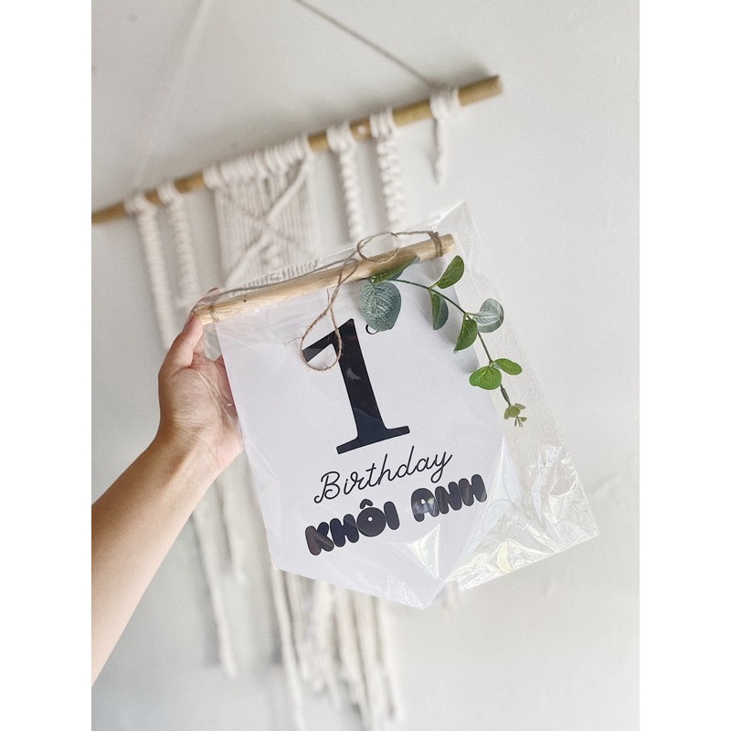 banner trang trí sinh nhật hàn quốc